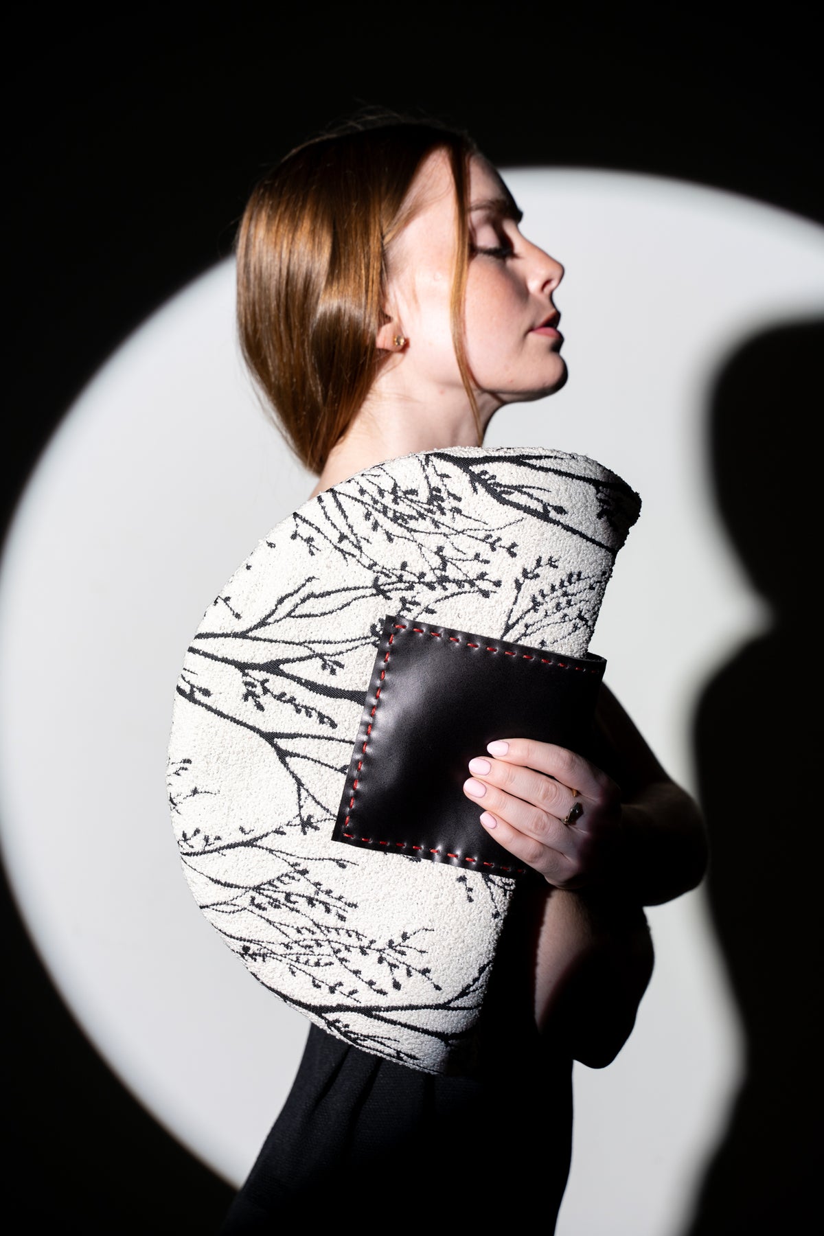 Sakura Crescent Bag
